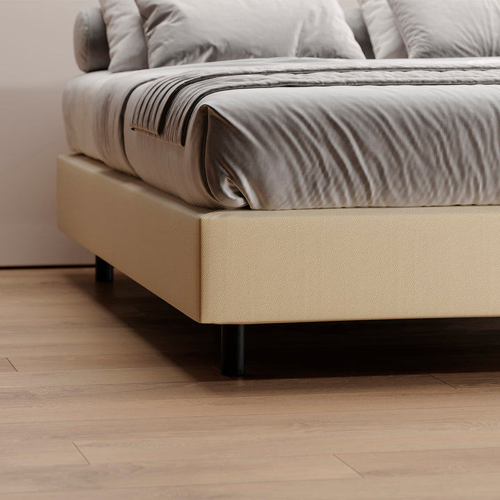 Sommier Kappiton com molas ensacadas, base com ventilação para colchão
