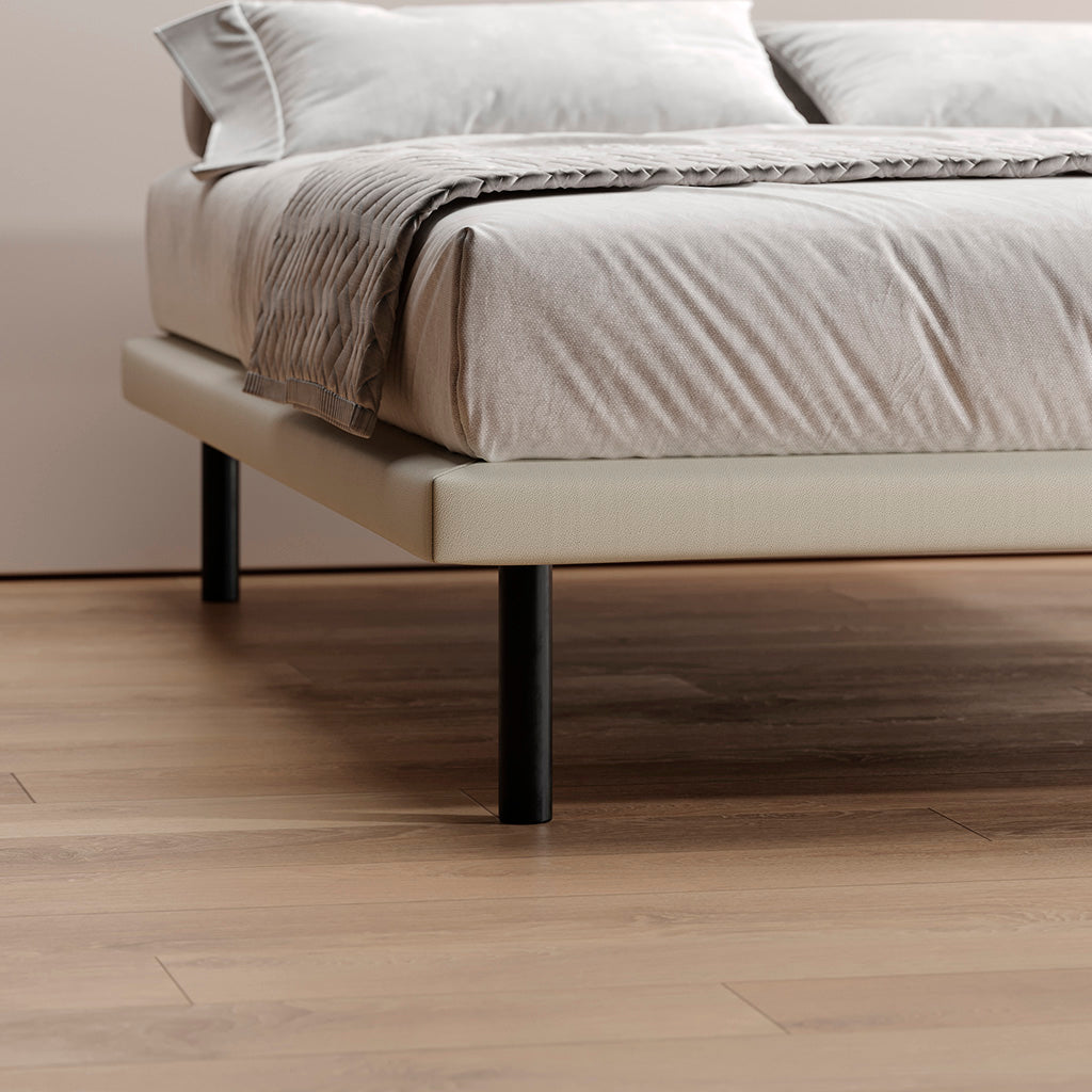 Estrado Kappiton com molas ensacadas e ventilação contínua, base de cama respirável para colchão