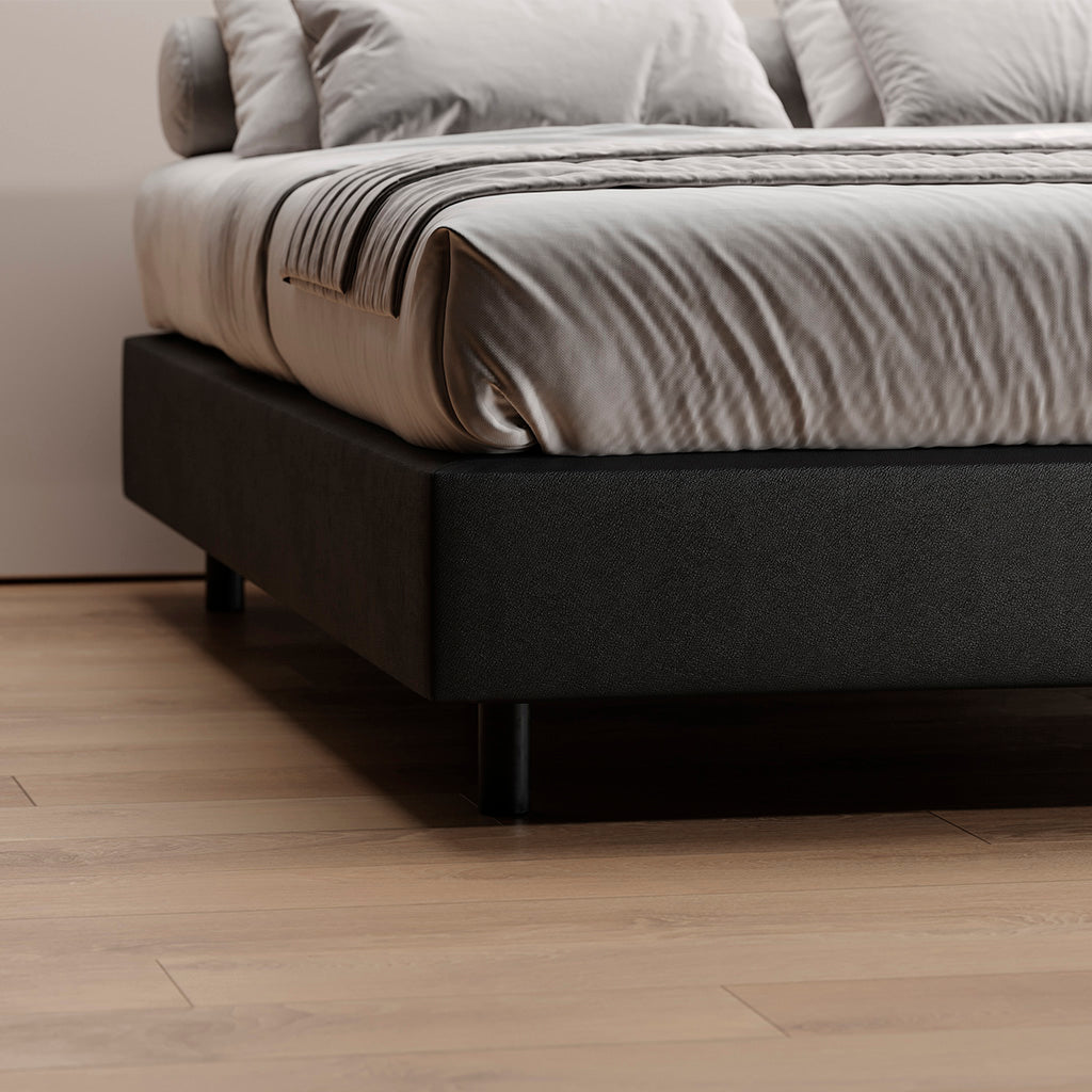Sommier Kappiton com molas ensacadas, base com ventilação para colchão