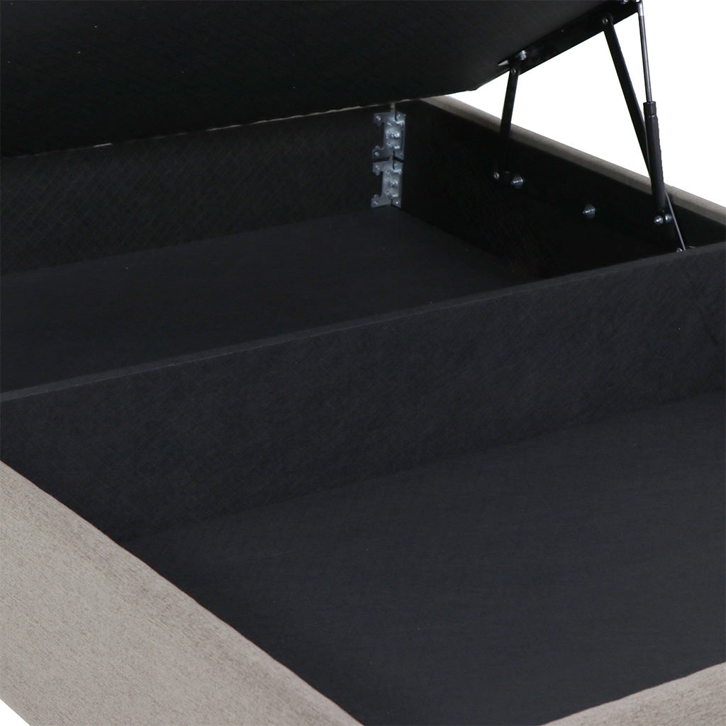 Sommier de tampo elevatório Kenya e colchão kappiton hybrid