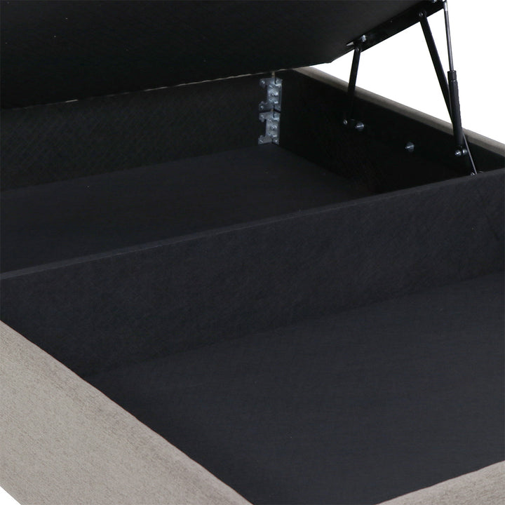 Sommier de tampo elevatório Kenya e colchão kappiton hybrid