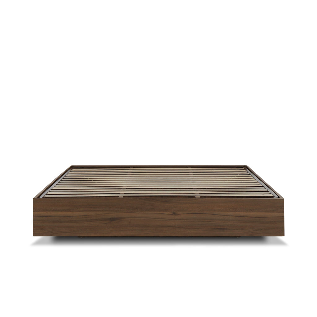 Sommier em laminado de nogueira