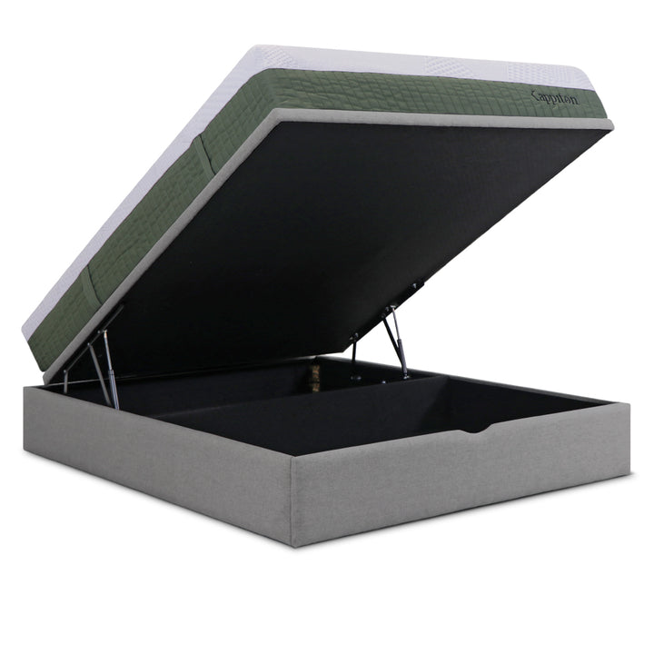 Sommier de tampo elevatório Kenya e colchão kappiton hybrid