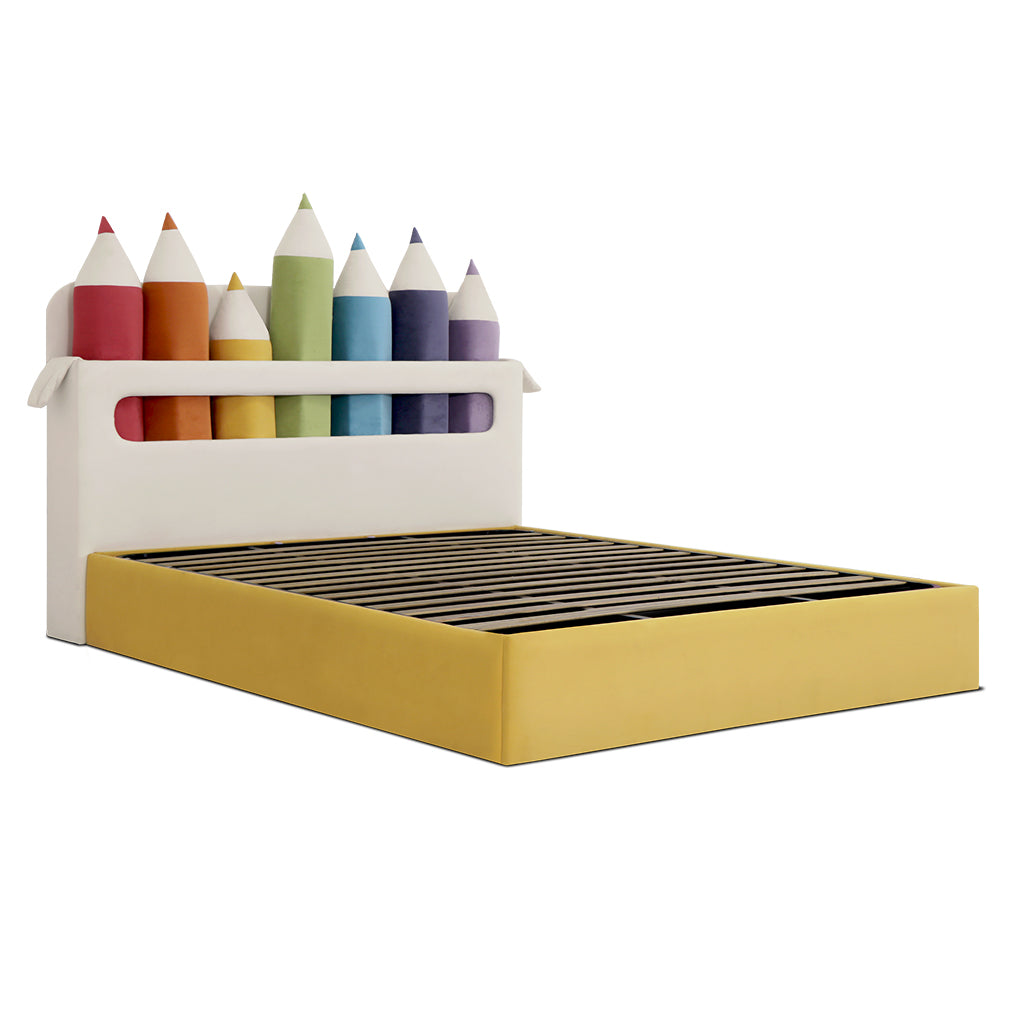 Cama de criança caixa de lápis