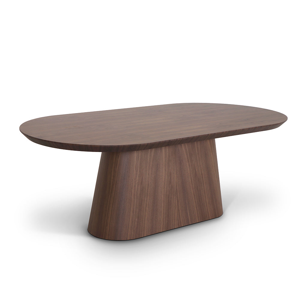 Mesa de jantar oval
