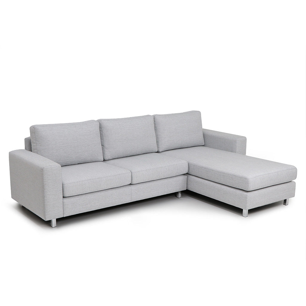 Sofá com chaise longue