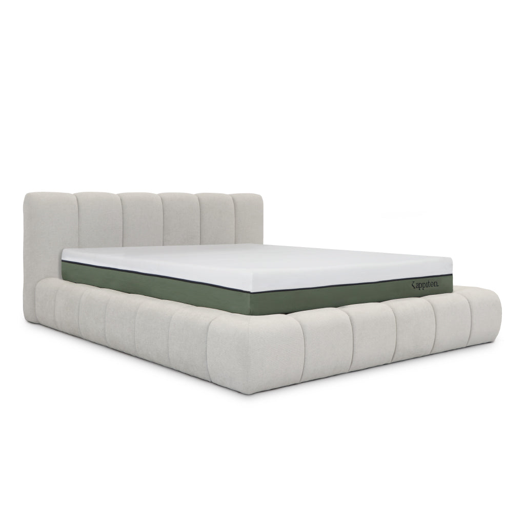 Cama com arrumação e colchão kappiton
