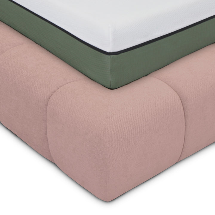 Cama com arrumação e colchão kappiton