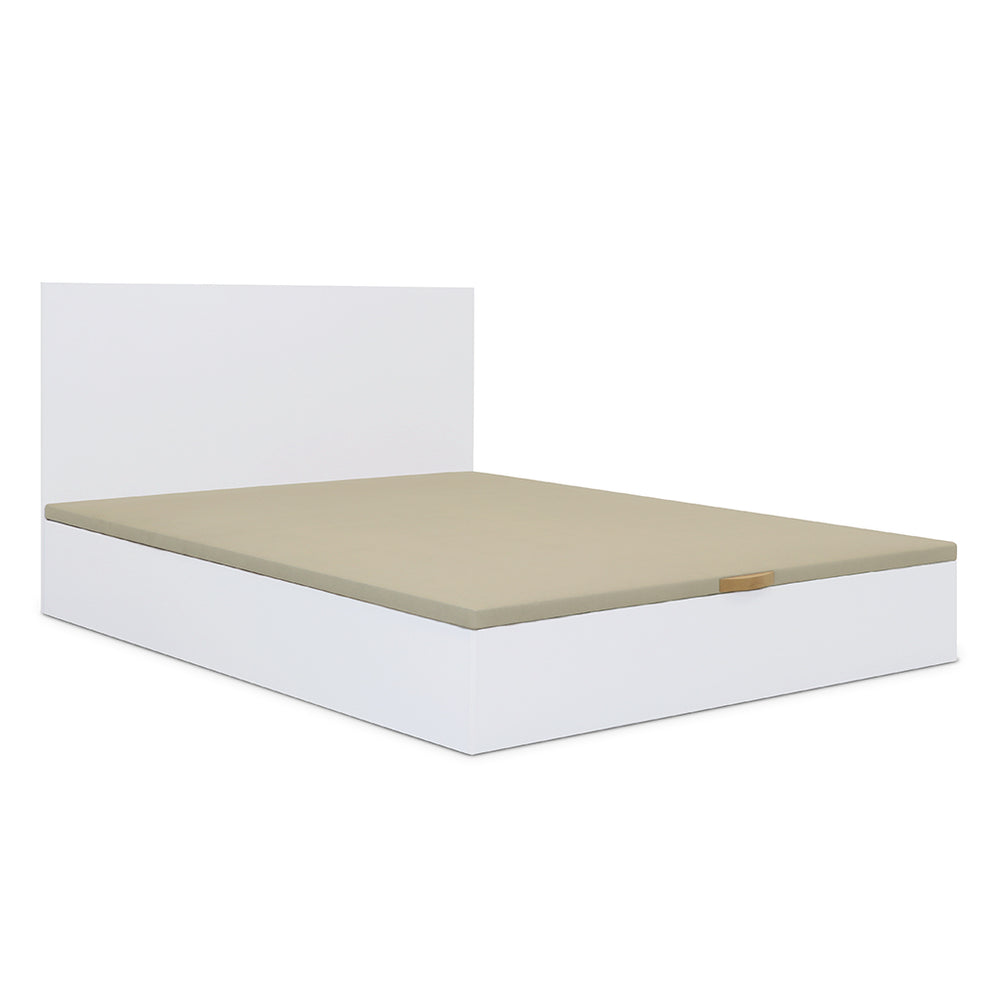 Cama com arrumação fácil de limpar