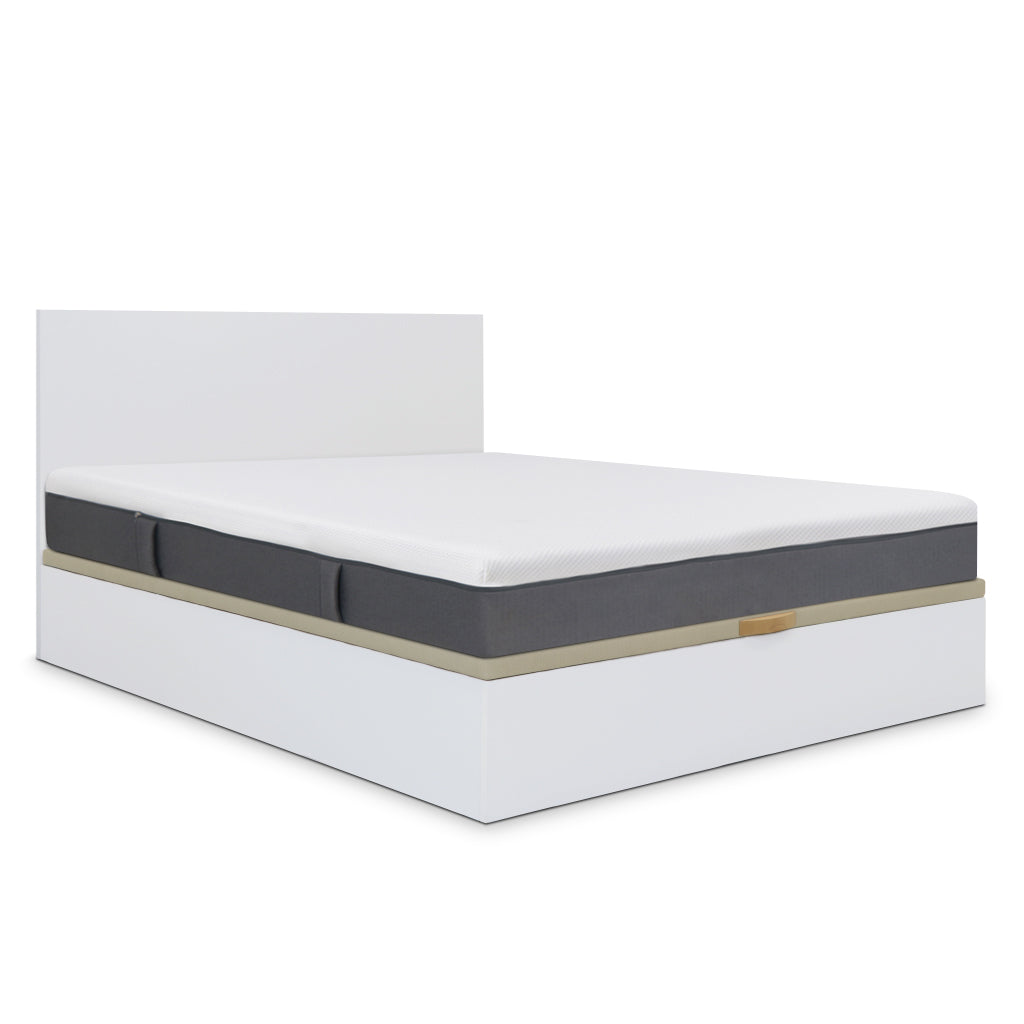 Cama com arrumação e colchão emma