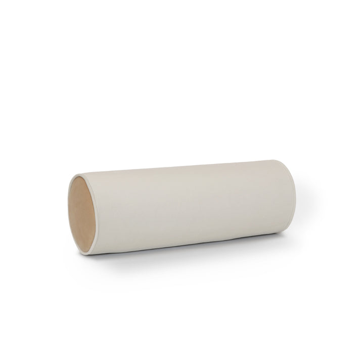 Almofada cilndrica em veludo