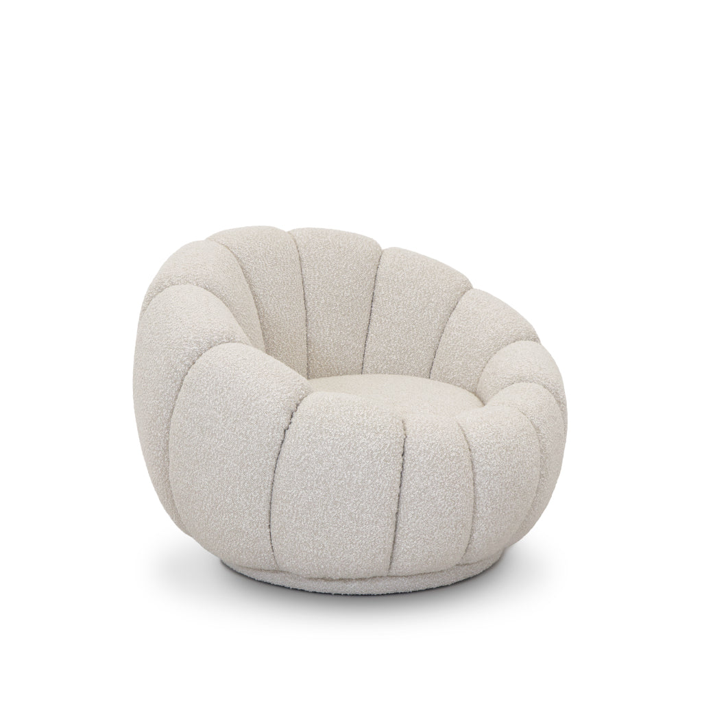 Cadeirão Viena em bouclé