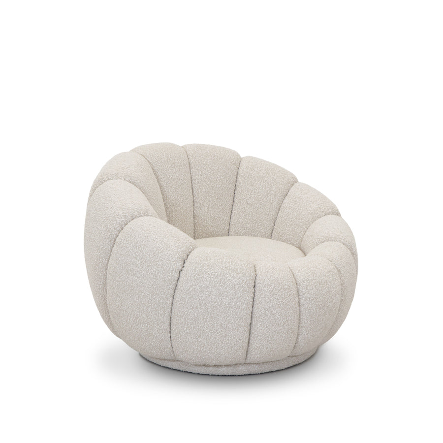 Cadeirão Viena em bouclé