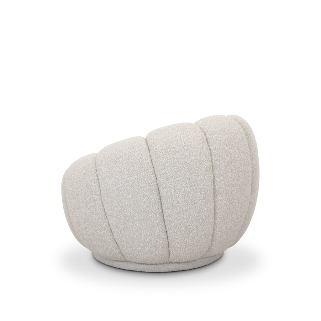 Cadeirão Viena em bouclé