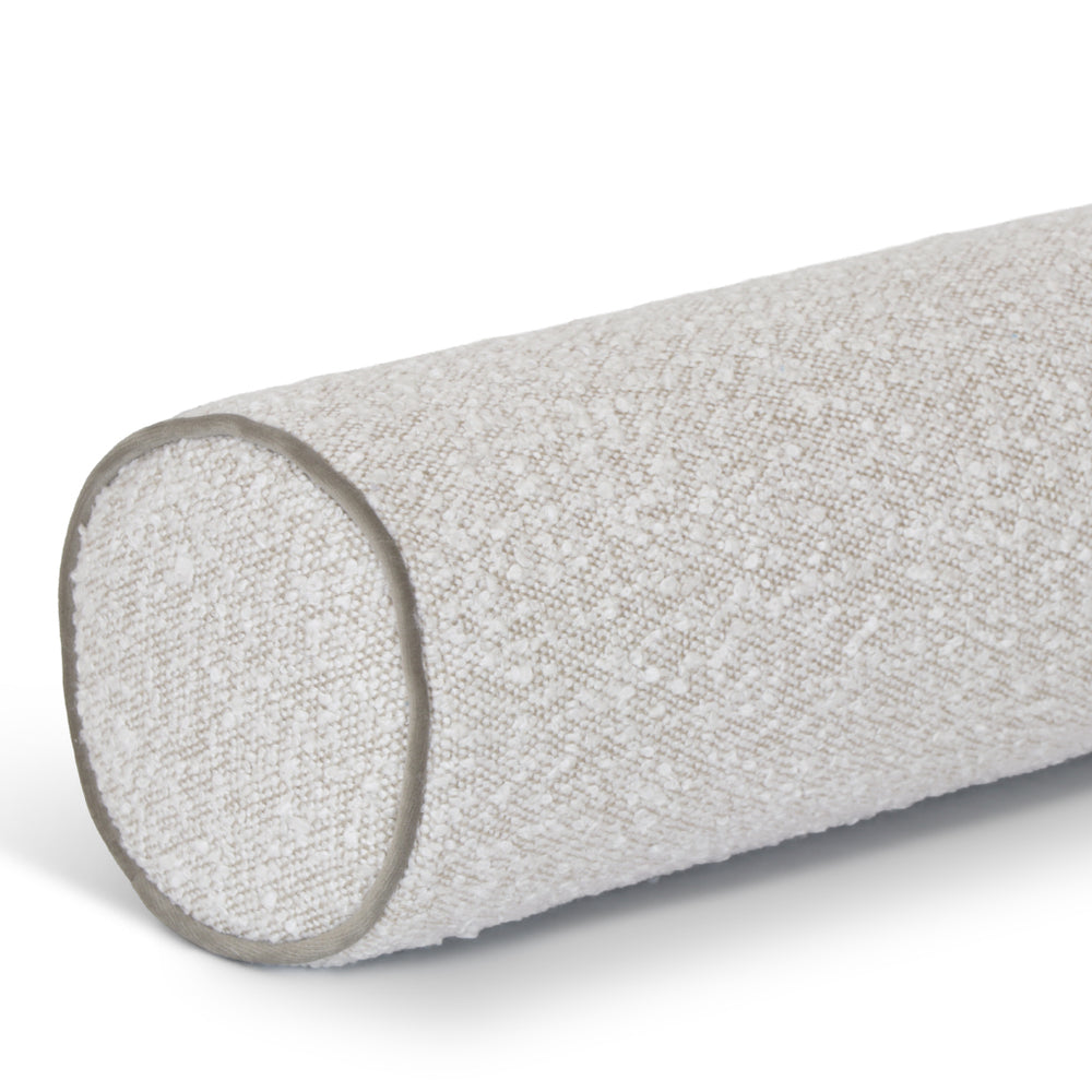 Almofada cilindrica decorativa