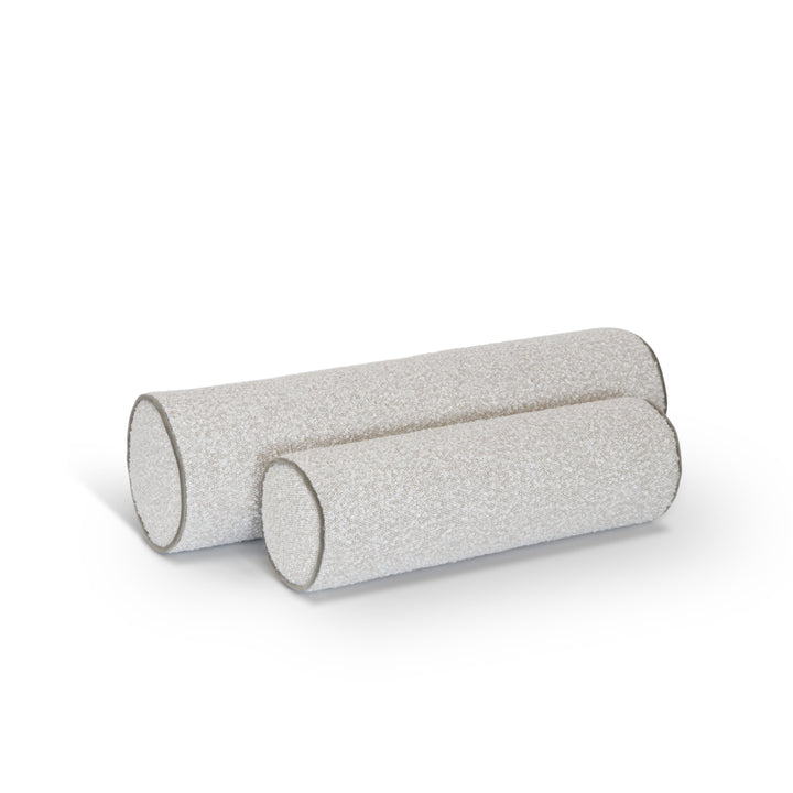 Almofada cilindrica decorativa