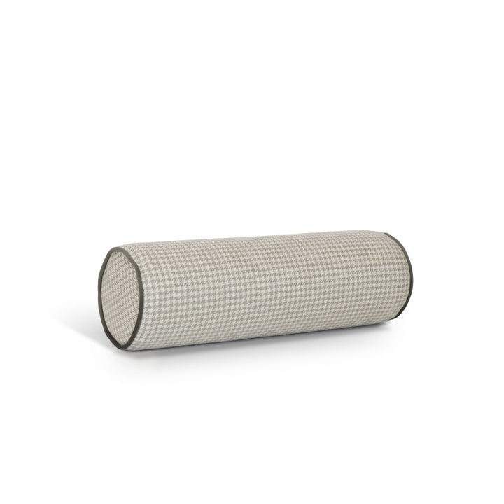 Almofada cilindrica com padrão