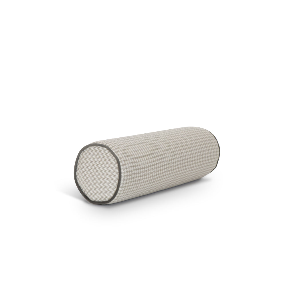 Almofada cilindrica com padrão