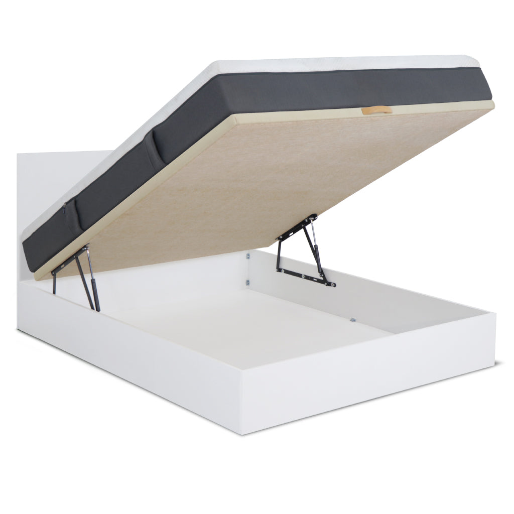 Cama com arrumação e colchão emma