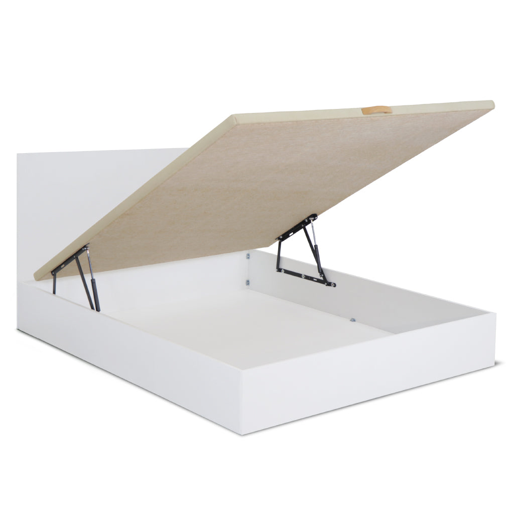 Cama com arrumação fácil de limpar