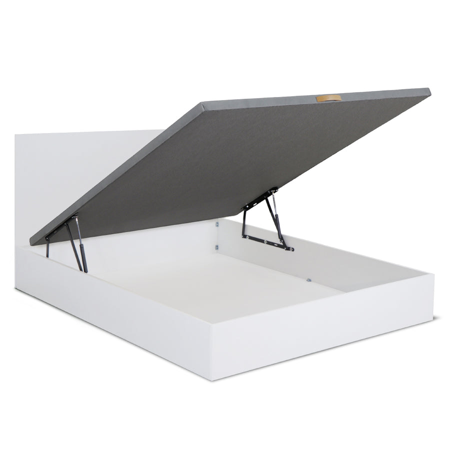 Cama com arrumação fácil de limpar