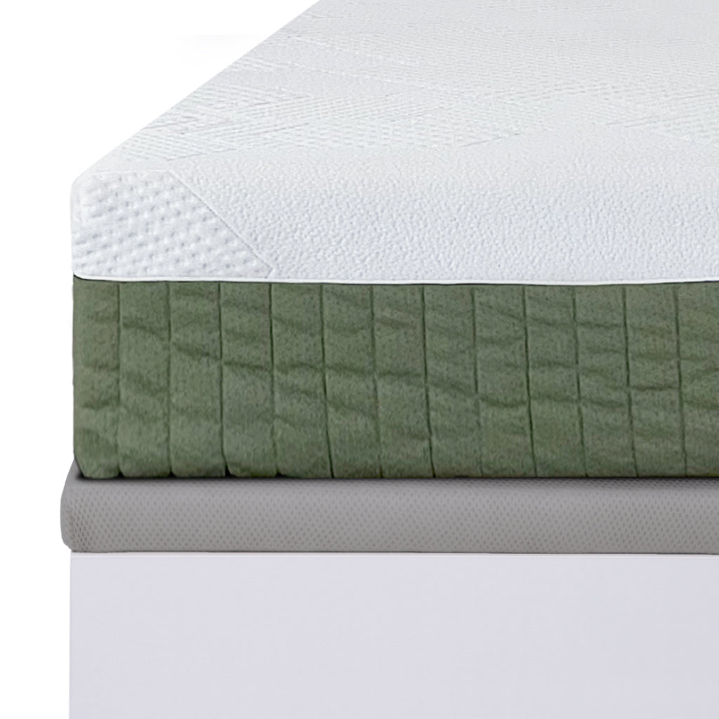 Cama com arrumação com colchão kappiton hybrid