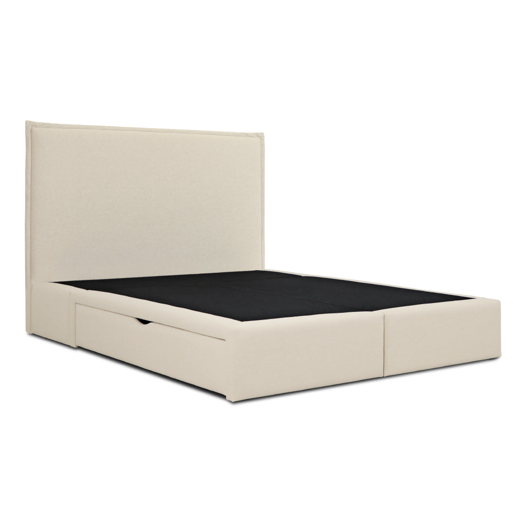 Cama com arrumação em gavetas