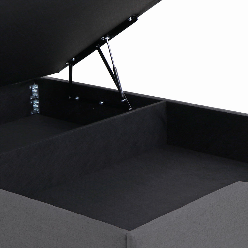 Sommier de tampo elevatório Kenya e colchão kappiton hybrid