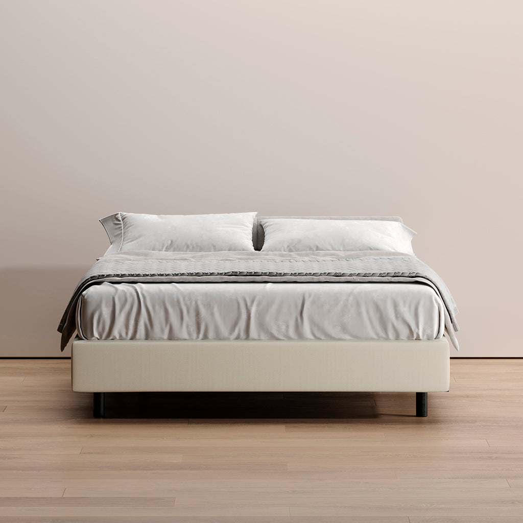 Sommier Kappiton com molas ensacadas, base com ventilação para colchão