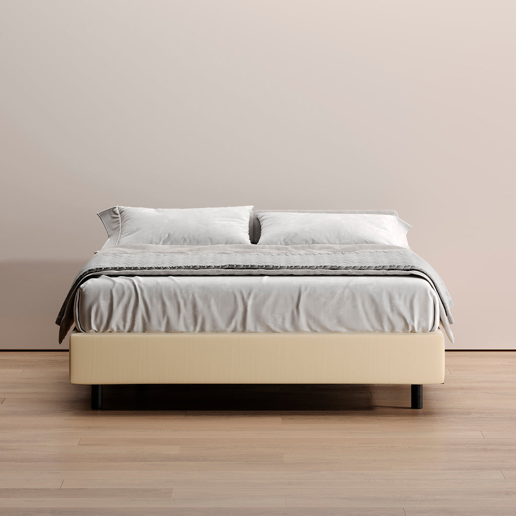 Sommier Kappiton com molas ensacadas, base com ventilação para colchão