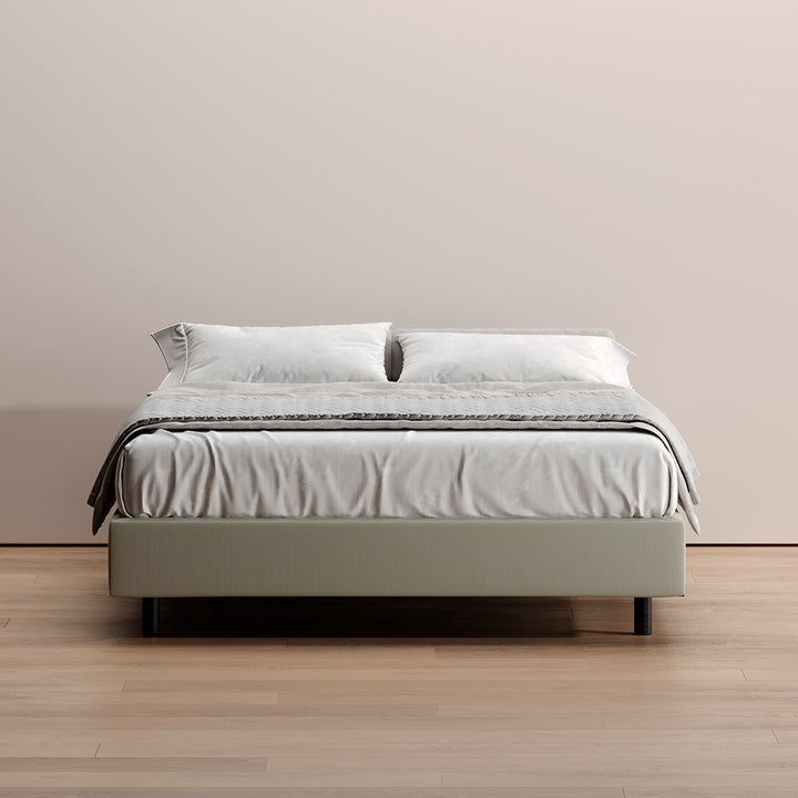 Sommier Kappiton com molas ensacadas, base com ventilação para colchão