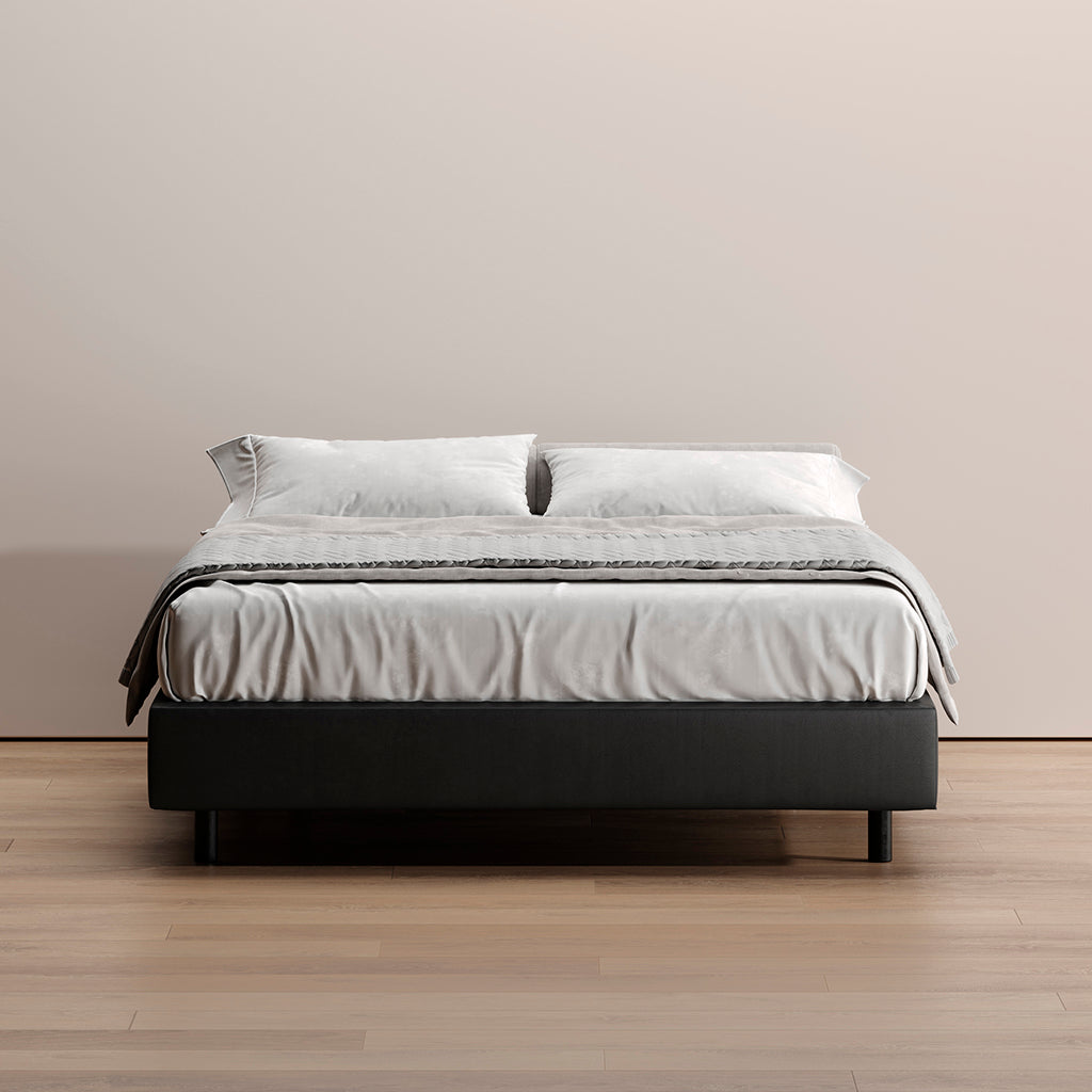 Sommier Kappiton com molas ensacadas, base com ventilação para colchão