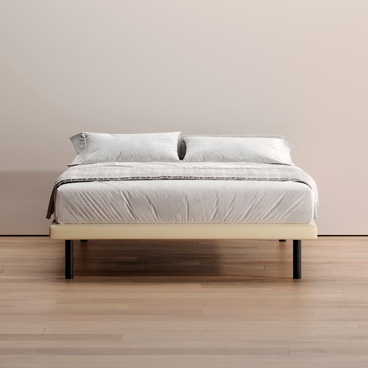 Estrado Kappiton com molas ensacadas e ventilação contínua, base de cama respirável para colchão