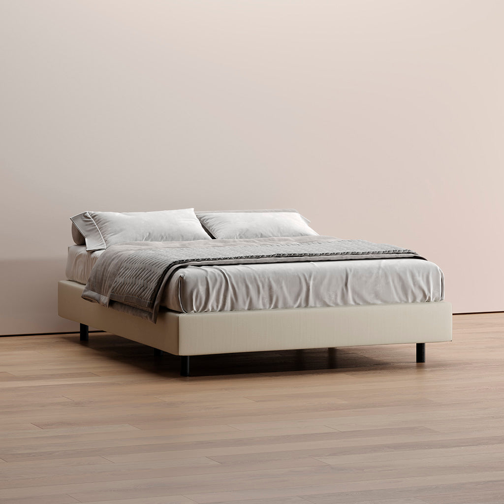Sommier Kappiton com molas ensacadas, base com ventilação para colchão