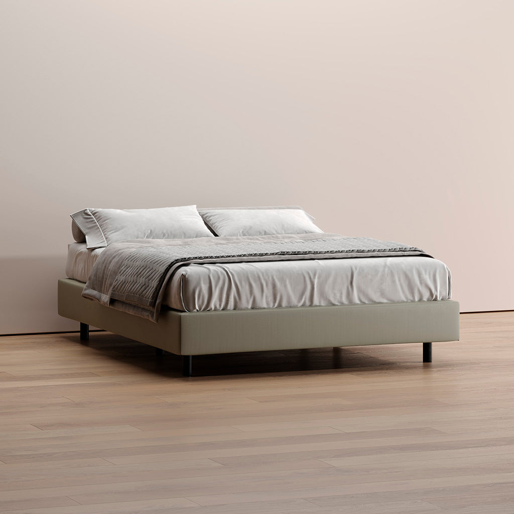 Sommier Kappiton com molas ensacadas, base com ventilação para colchão