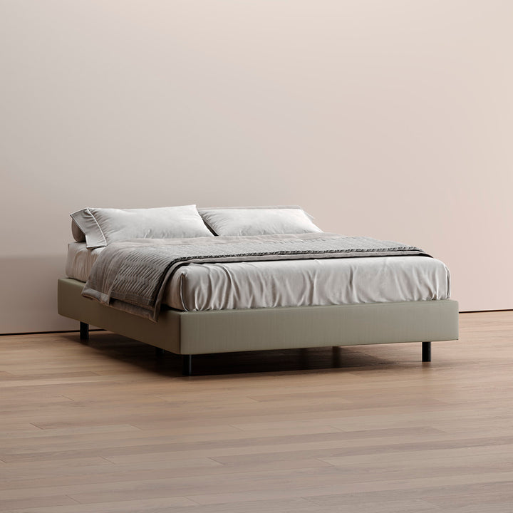 Sommier Kappiton com molas ensacadas, base com ventilação para colchão