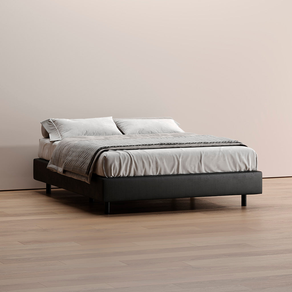Sommier Kappiton com molas ensacadas, base com ventilação para colchão
