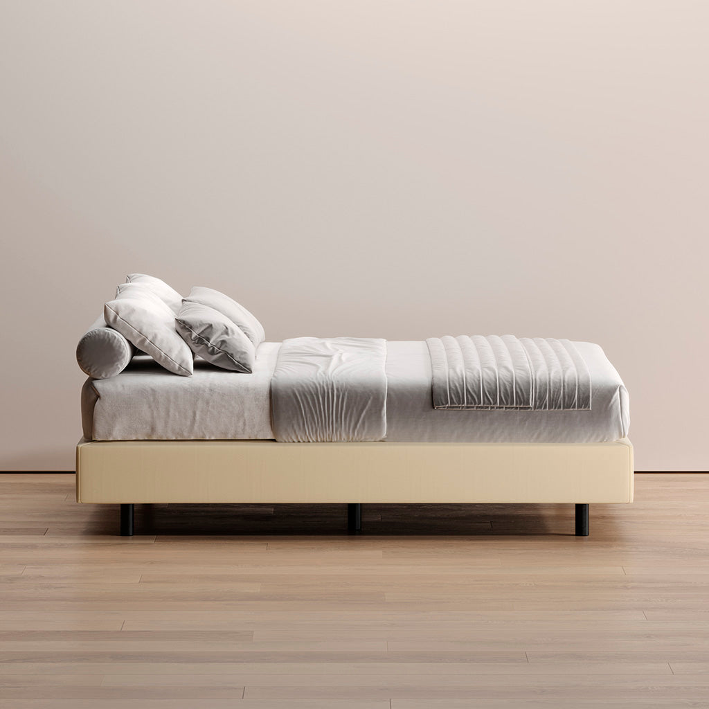 Sommier Kappiton com molas ensacadas, base com ventilação para colchão