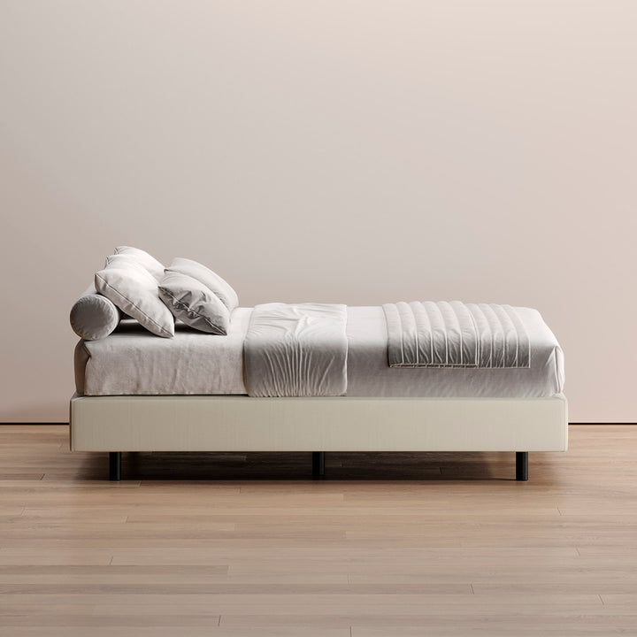 Sommier Kappiton com molas ensacadas, base com ventilação para colchão