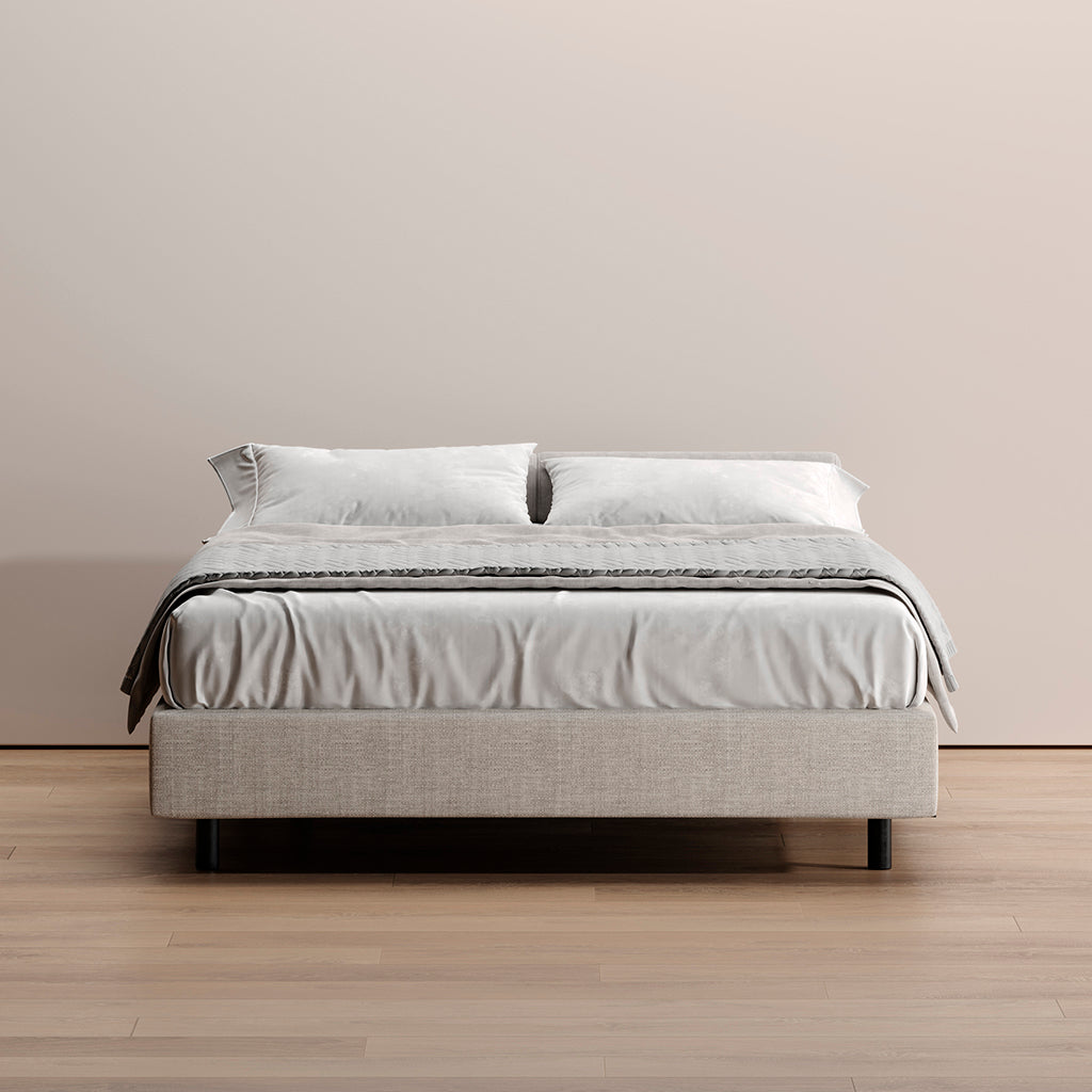 Sommier Kappiton com molas ensacadas, base com ventilação para colchão