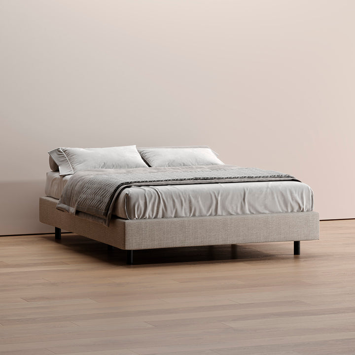 Sommier Kappiton com molas ensacadas, base com ventilação para colchão