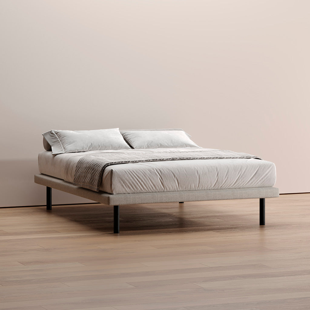 Estrado Kappiton com molas ensacadas e ventilação contínua, base de cama respirável para colchão