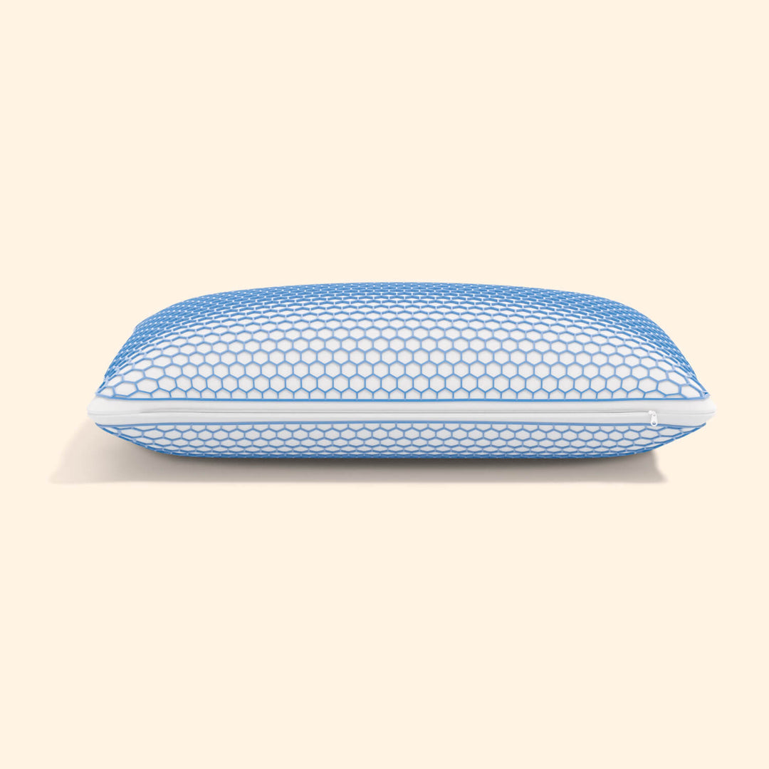Almofada Emma Original Elite com tecnologia AirGrid® e camadas ajustáveis para maior frescura e suporte ergonómico.