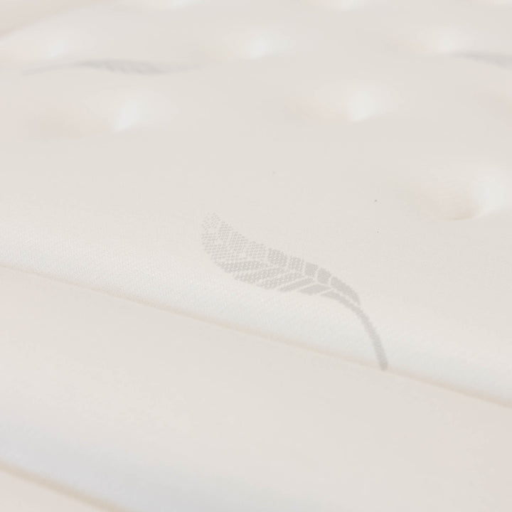 Colchão Roma de molas ensacadas com Visco Supracell, Lã Merino e 31 cm de altura.