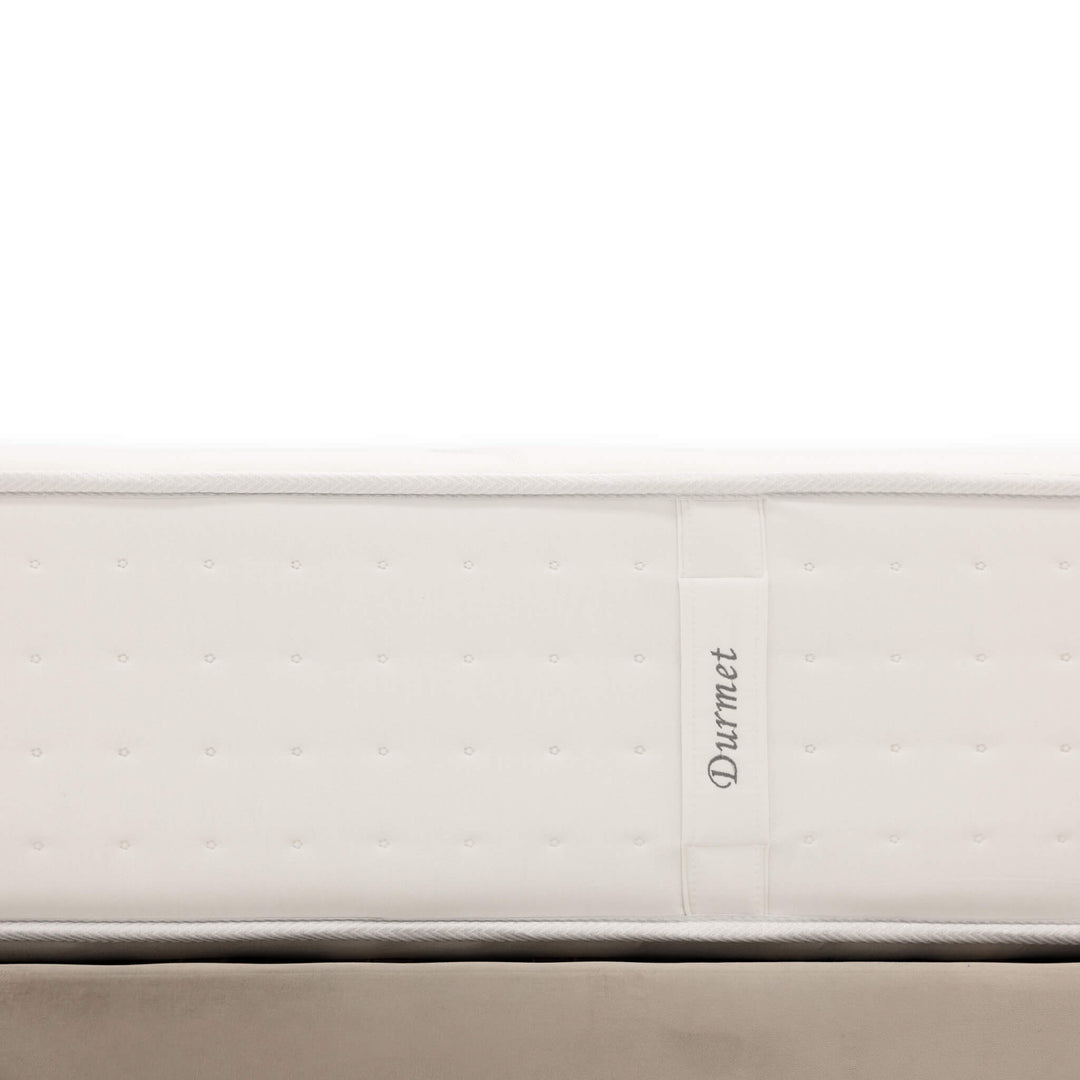 Colchão Roma de molas ensacadas com Visco Supracell, Lã Merino e 31 cm de altura.