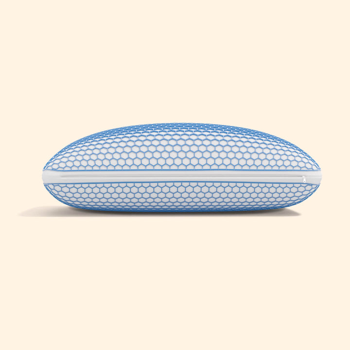 Almofada Emma Original Microfibra Elite com tecnologia AirGrid® e camadas ajustáveis de microfibra para maior frescura e conforto.
