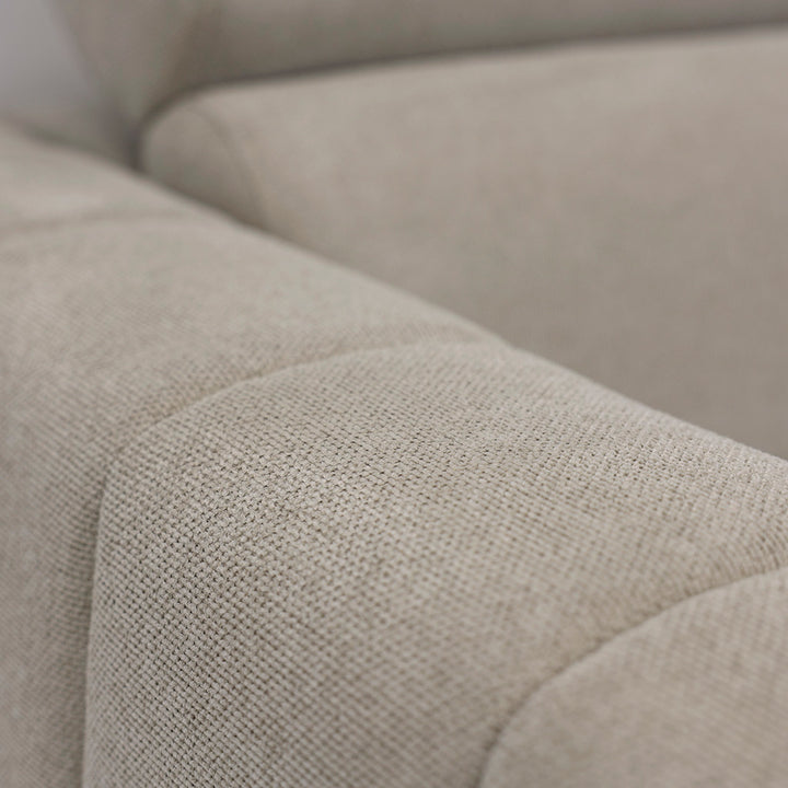 Sofá Pitada Confort 2.0 com duas chaises longue e arrumação, sofá moderno e confortável para sala