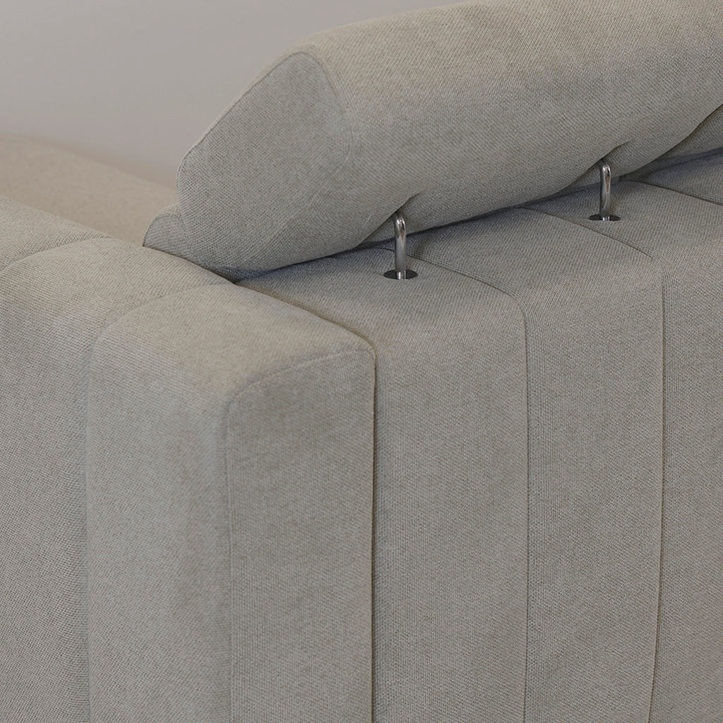 Sofá Pitada Confort 2.0 com duas chaises longue e arrumação, sofá moderno e confortável para sala