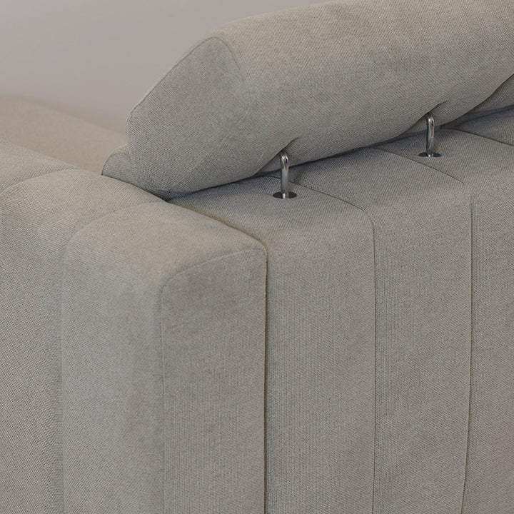 Sofá Pitada Confort 2.0 com duas chaises longue e arrumação, sofá moderno e confortável para sala