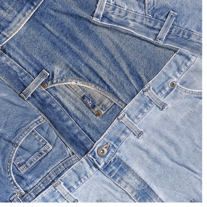 tapete decorativo jeans